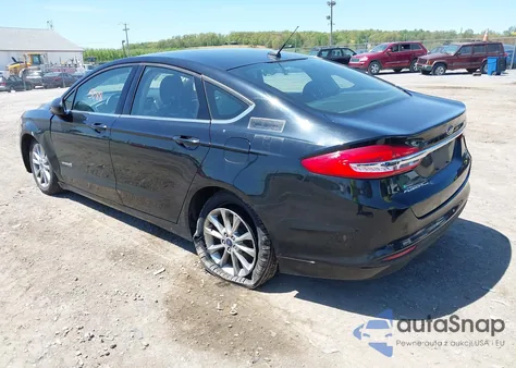 2017 Ford Fusion Hybrid Se из США, поврежденный, VIN 3FA6P0LU8HR216961
